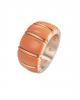 CORAL Ring si 925 RG platiert